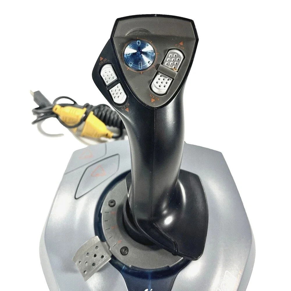 Logitech J-ZA10 Wingman Extreme Digital 3D Vintage Wired Joystick PC Gaming